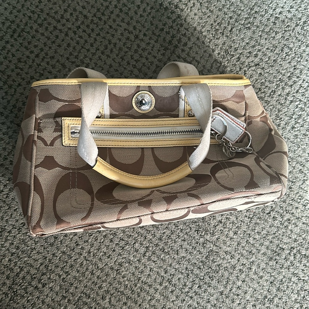 Y2K Vintage Coach Monogram Purse